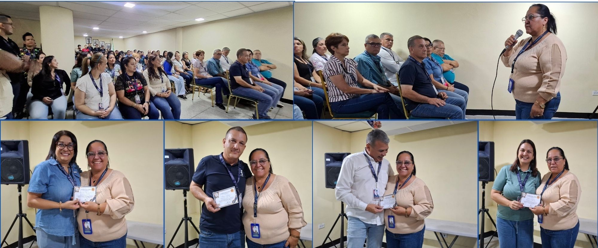 Trabajadores de la CET reciben reconocimiento por su lealtad y trayectoria en el 78° aniversario