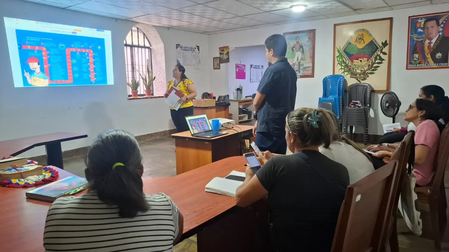 Circuito Comunal “Rafael María Urrecheaga” del municipio Pampán recibió taller de formación en Participación Popular y Contraloría Social de la CET