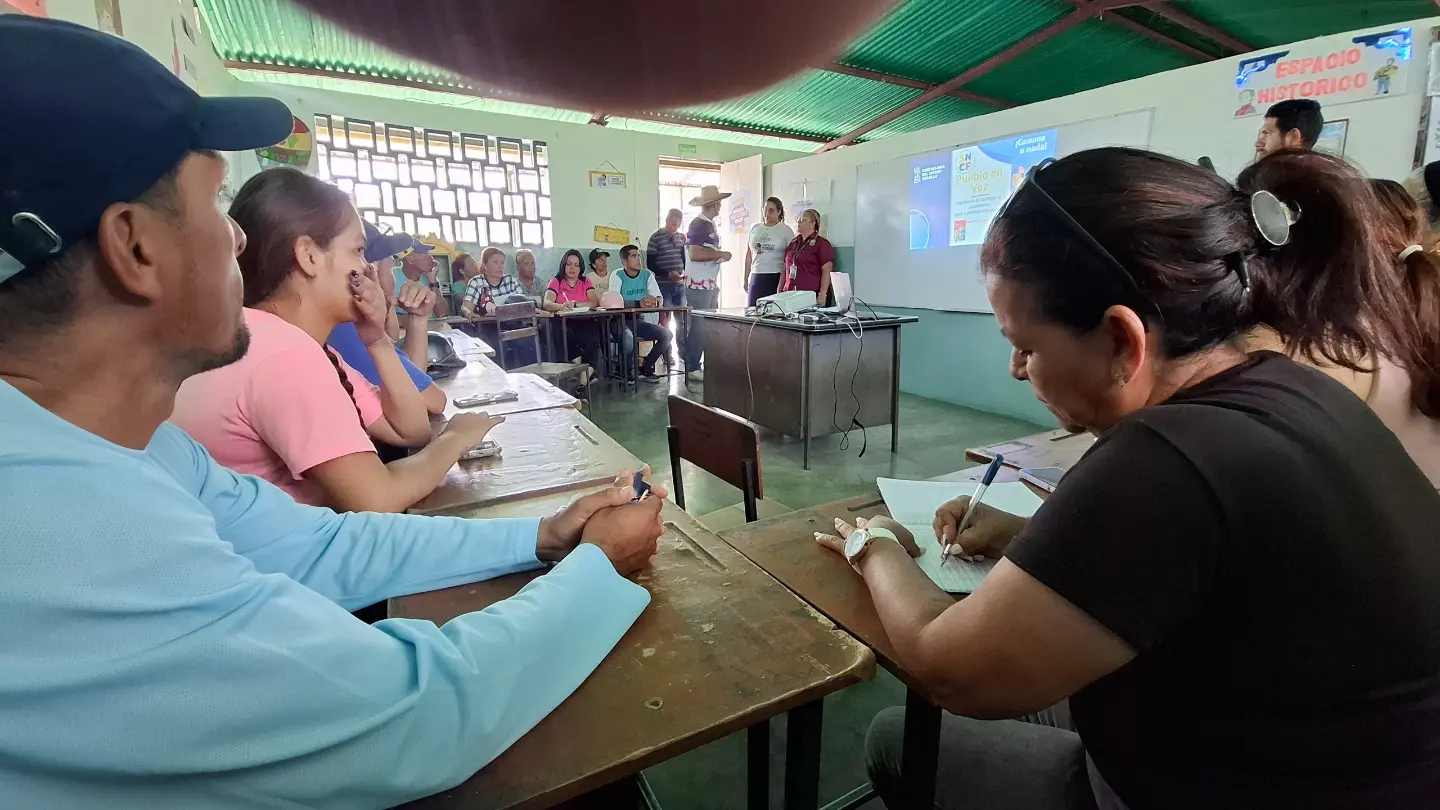CET promueve la transparencia comunal en la parroquia Chejendé